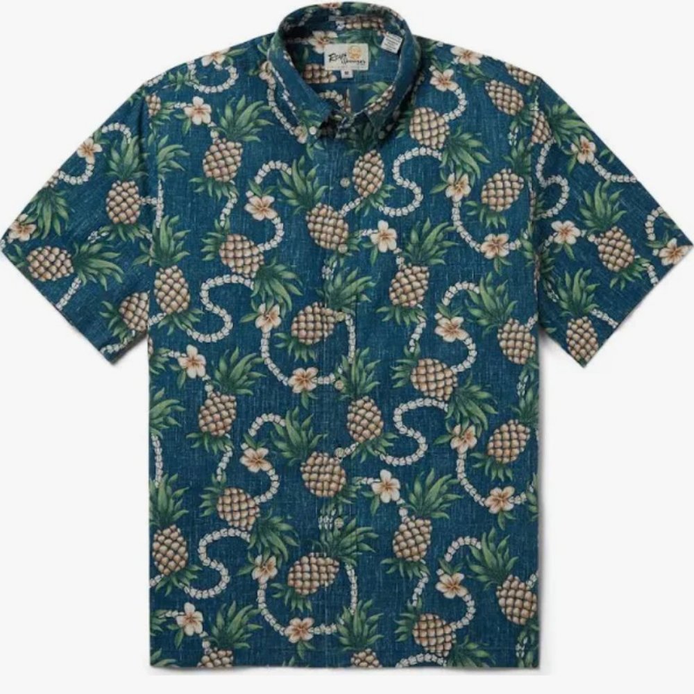 Medium Reyn Spooner Hawaiian Shirt, Perfect Condition